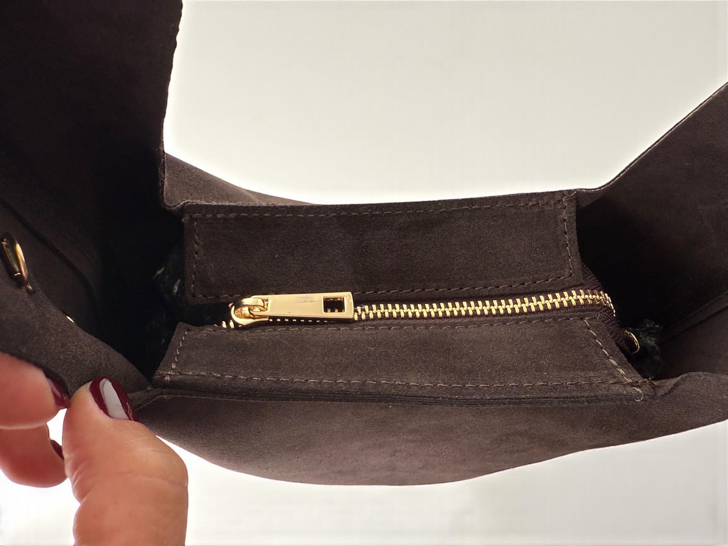 Ultra-Soft & Flexible Suede Shoulder Studs Tote  Bag