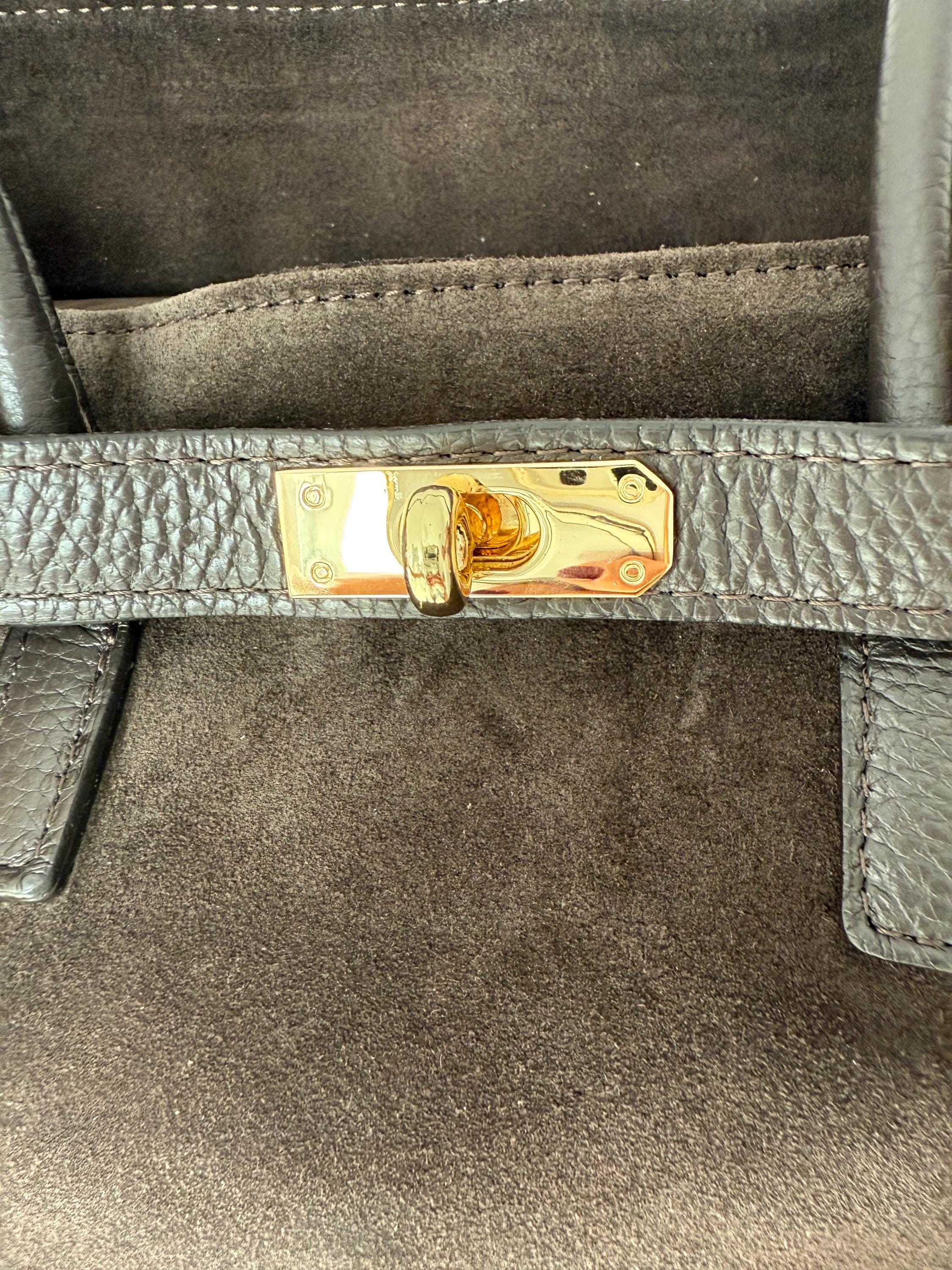 Dark Brown Large Suede fringe Shoulder Bag