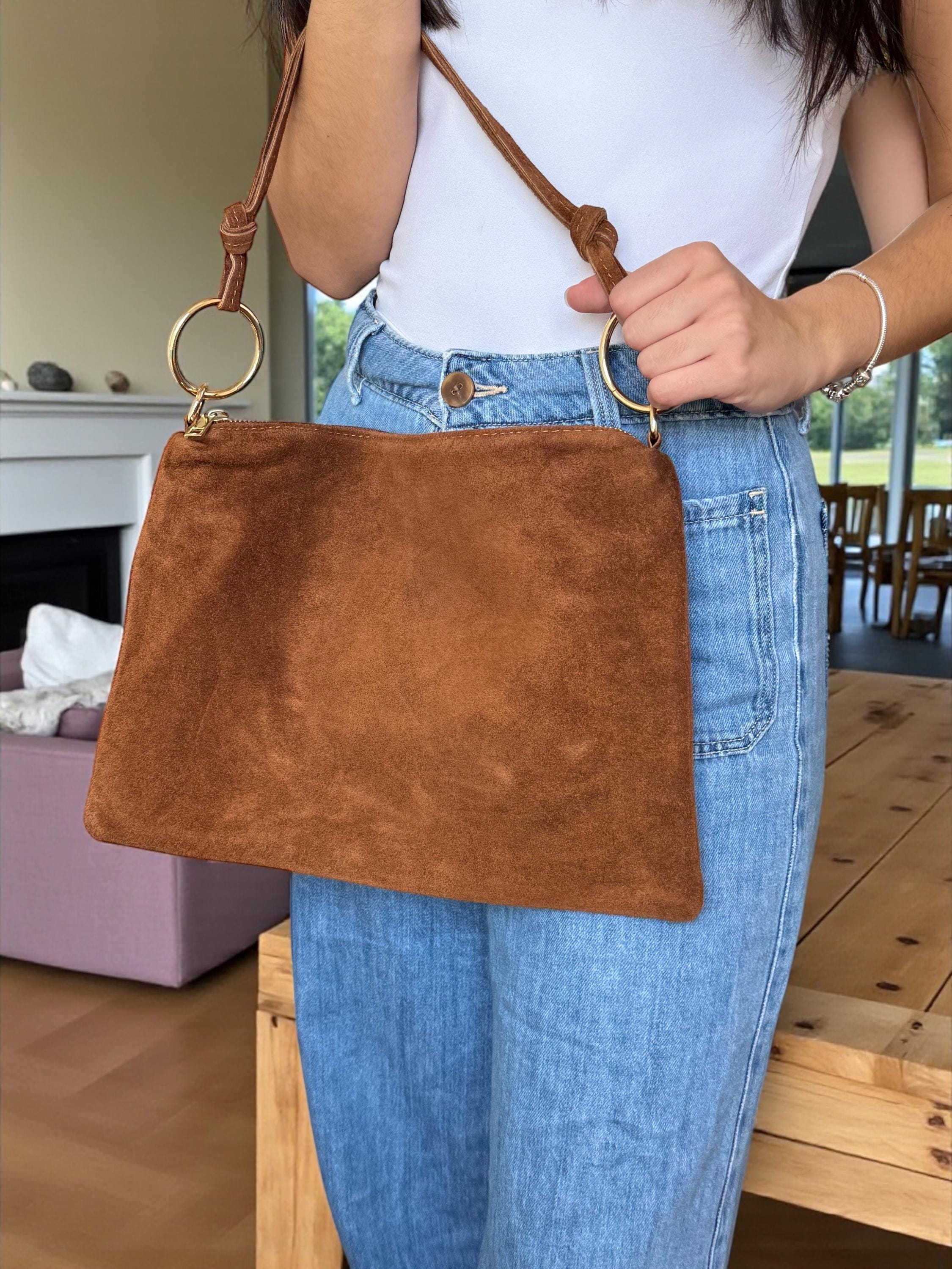 Boho Soft Suede Shoulder hobo Bag