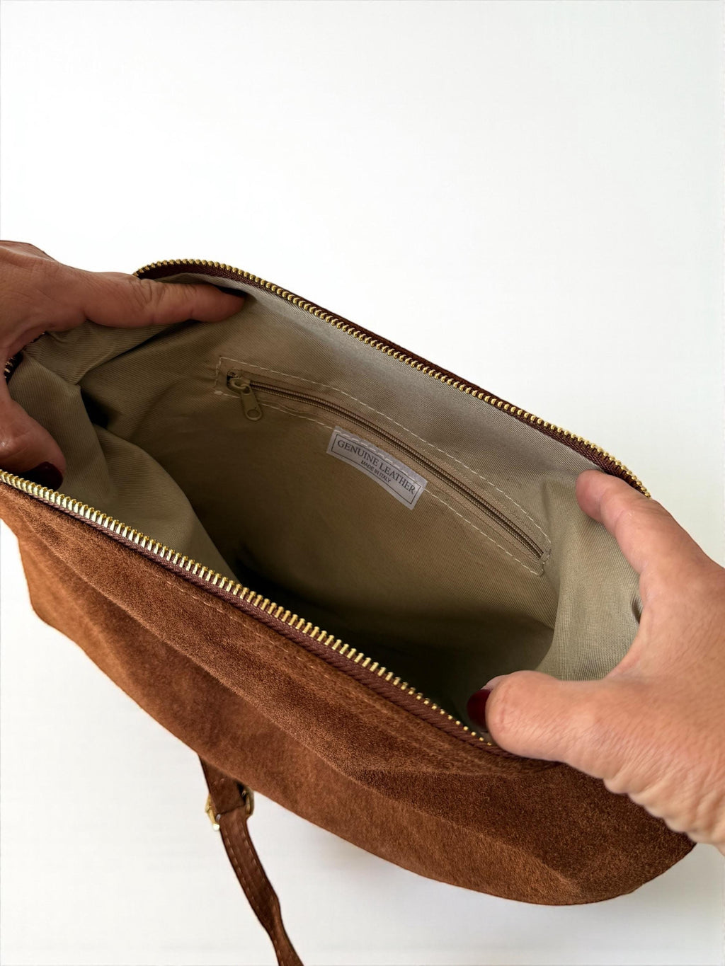 Boho Soft Suede Shoulder hobo Bag