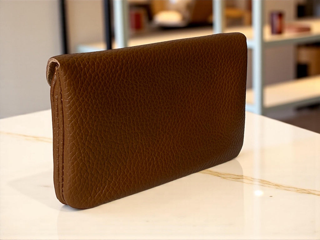 Leather earth warm tones Wallet