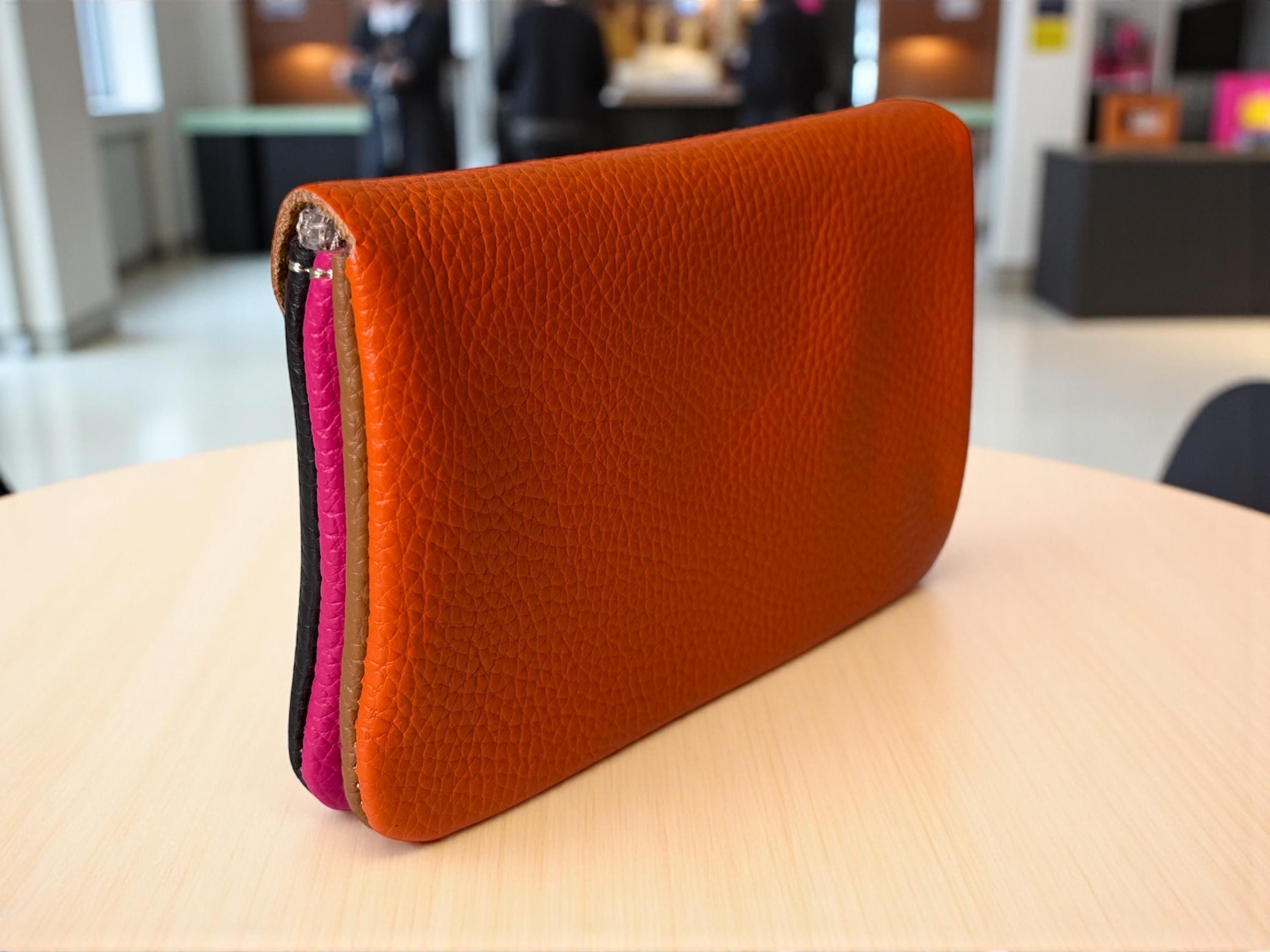 Leather earth warm tones Wallet