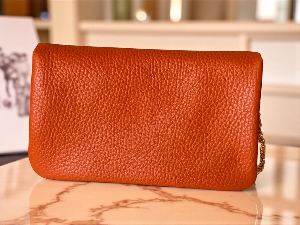 Leather earth warm tones Wallet