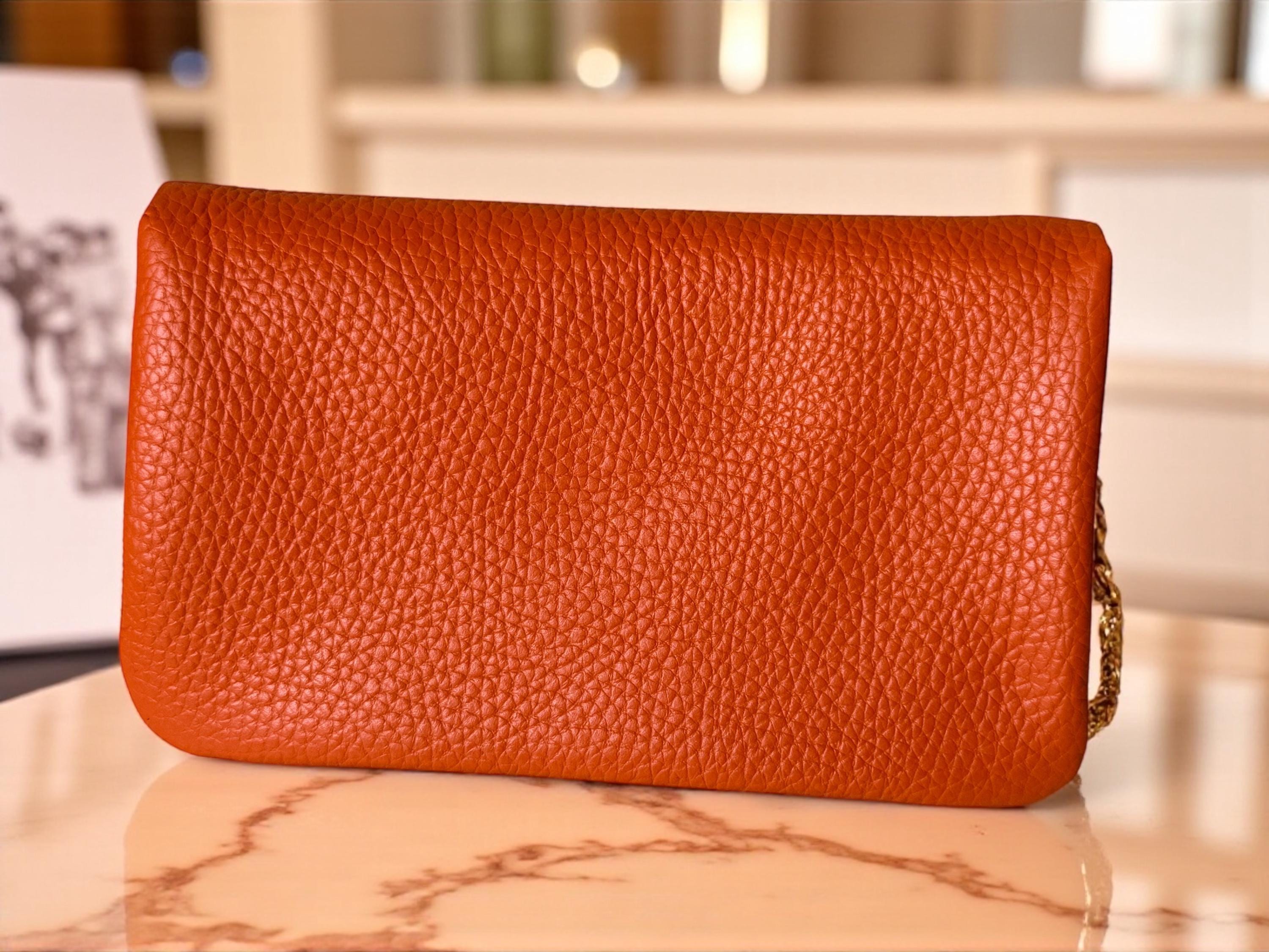 Leather earth warm tones Wallet