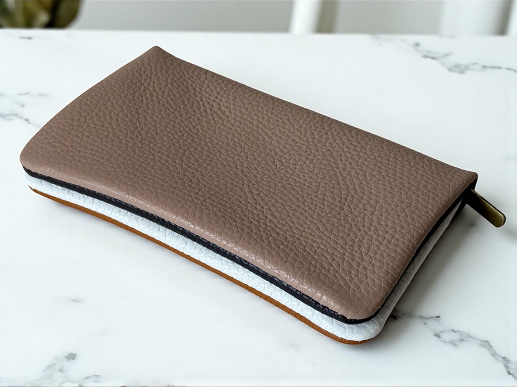 Leather earth warm tones Wallet