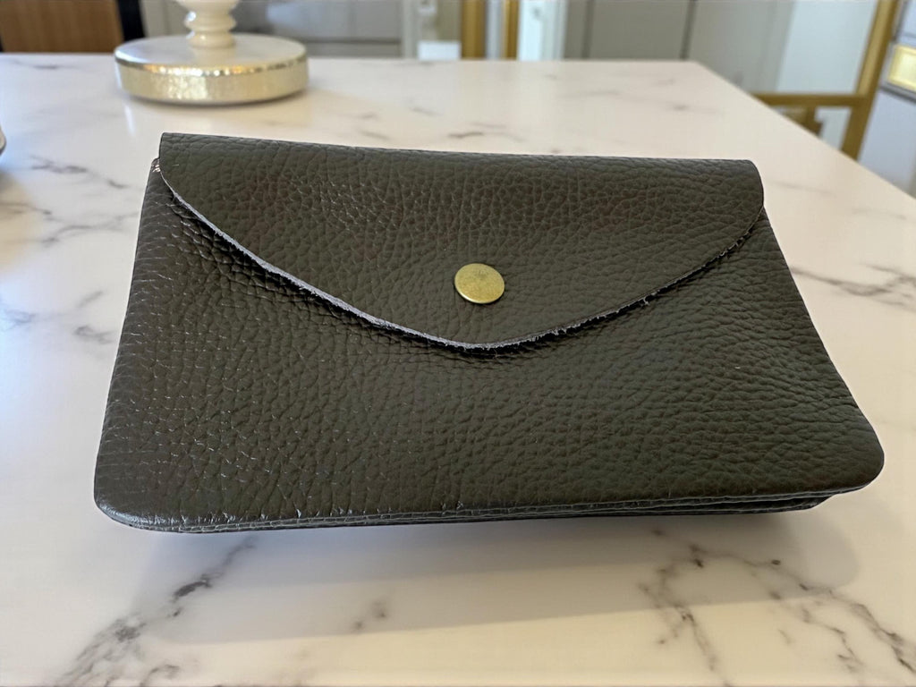 Leather earth warm tones Wallet