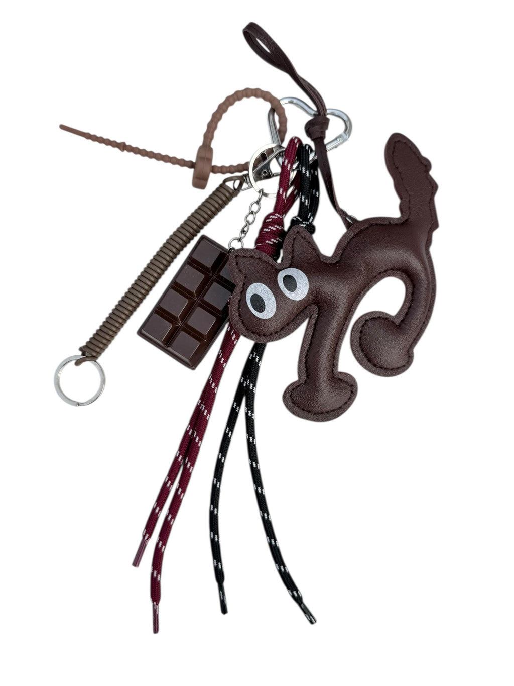 Leather Cat Charm for Bags –