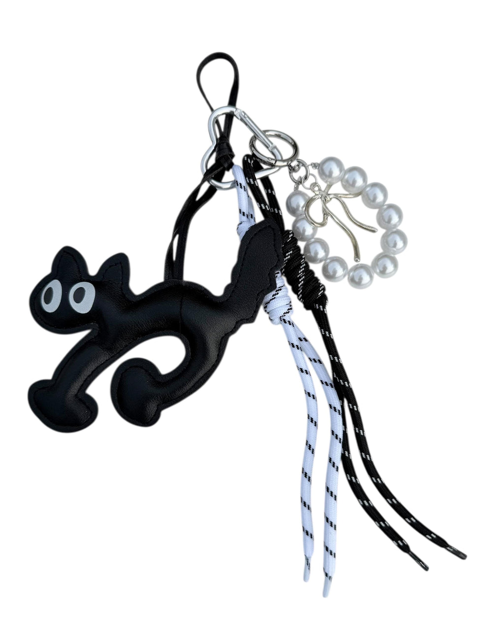 Leather Cat Charm for Bags –