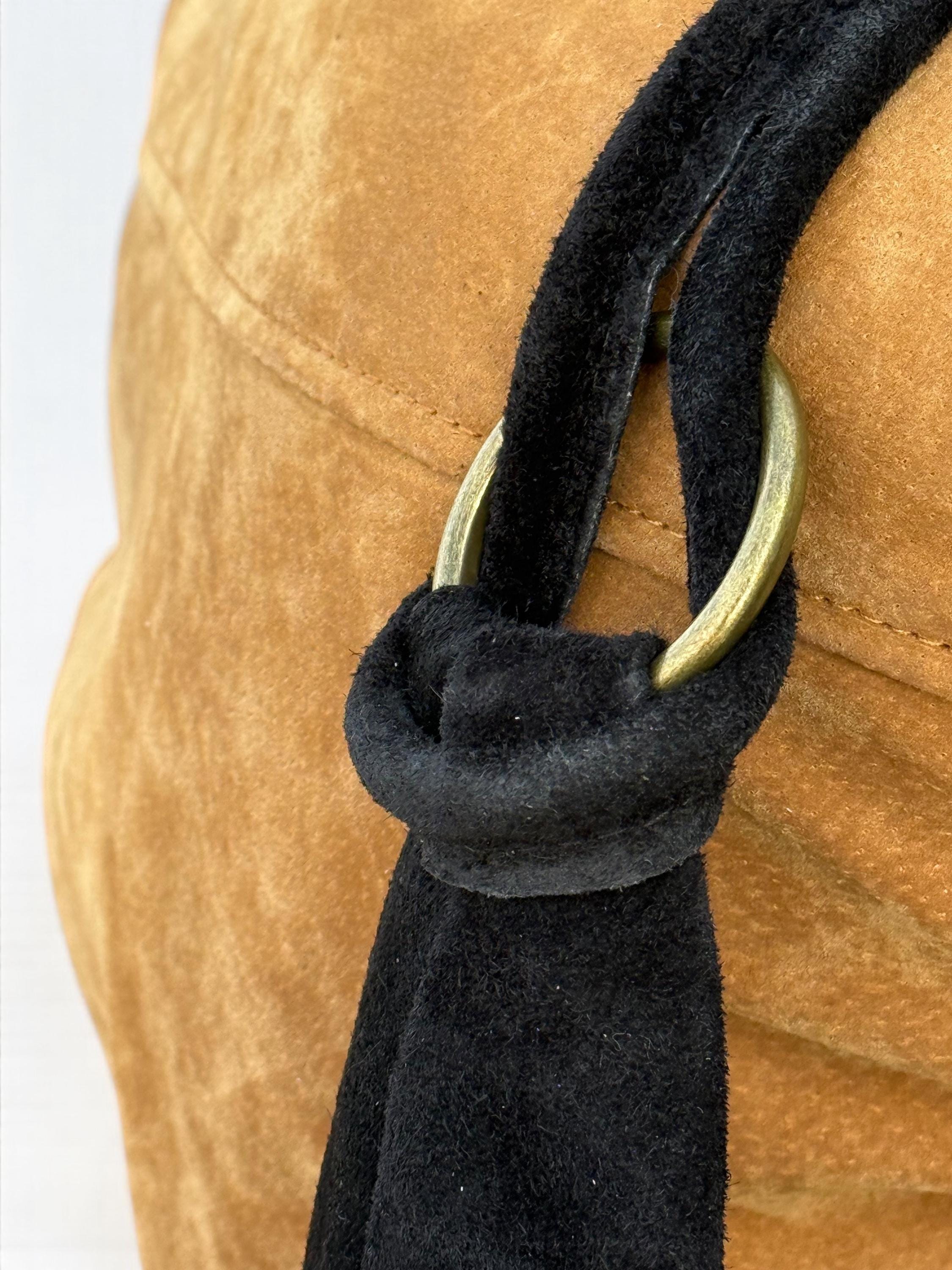 Large Suede hobo Bag