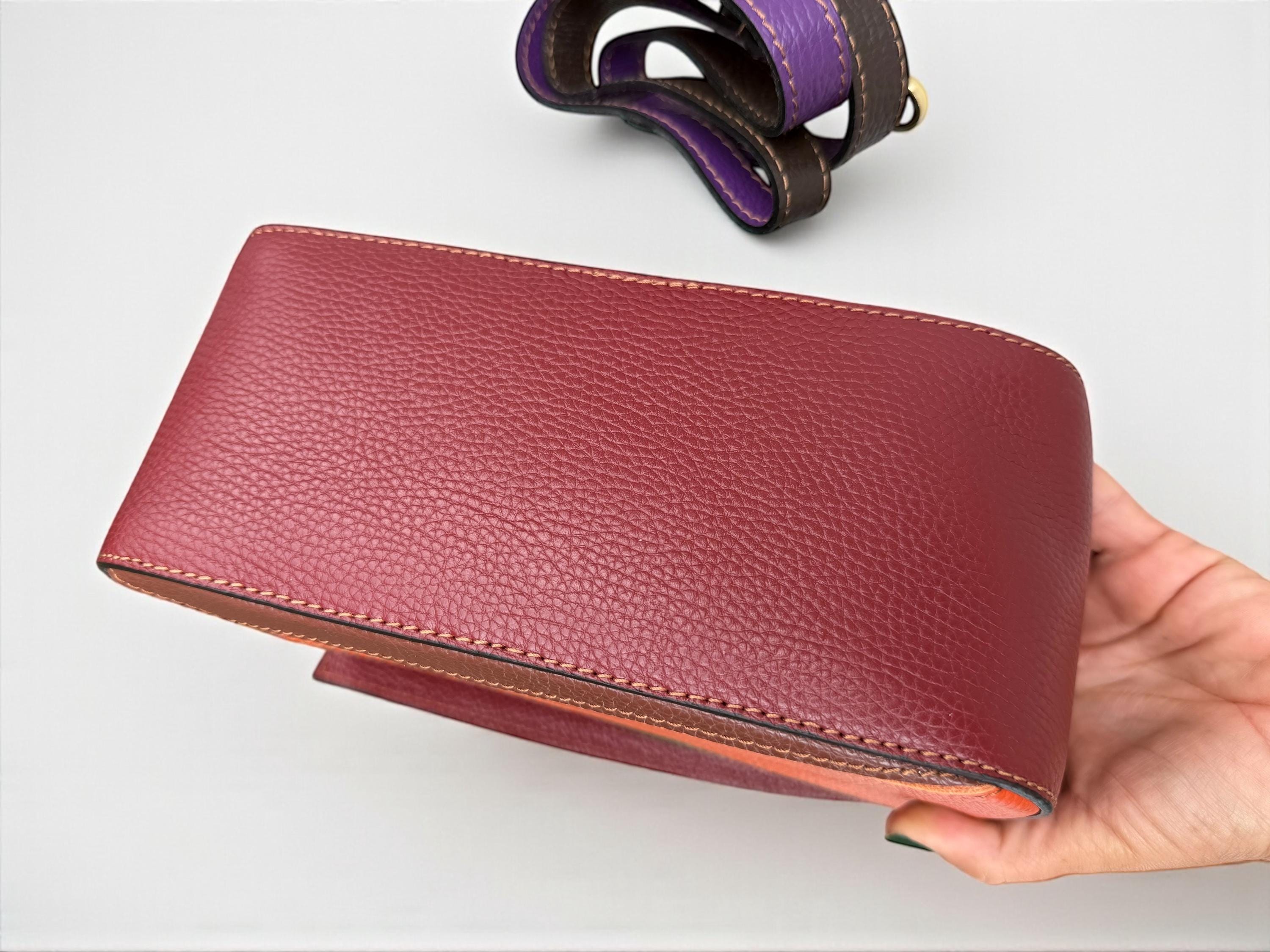 Genuine Leather Multicolor Handbag