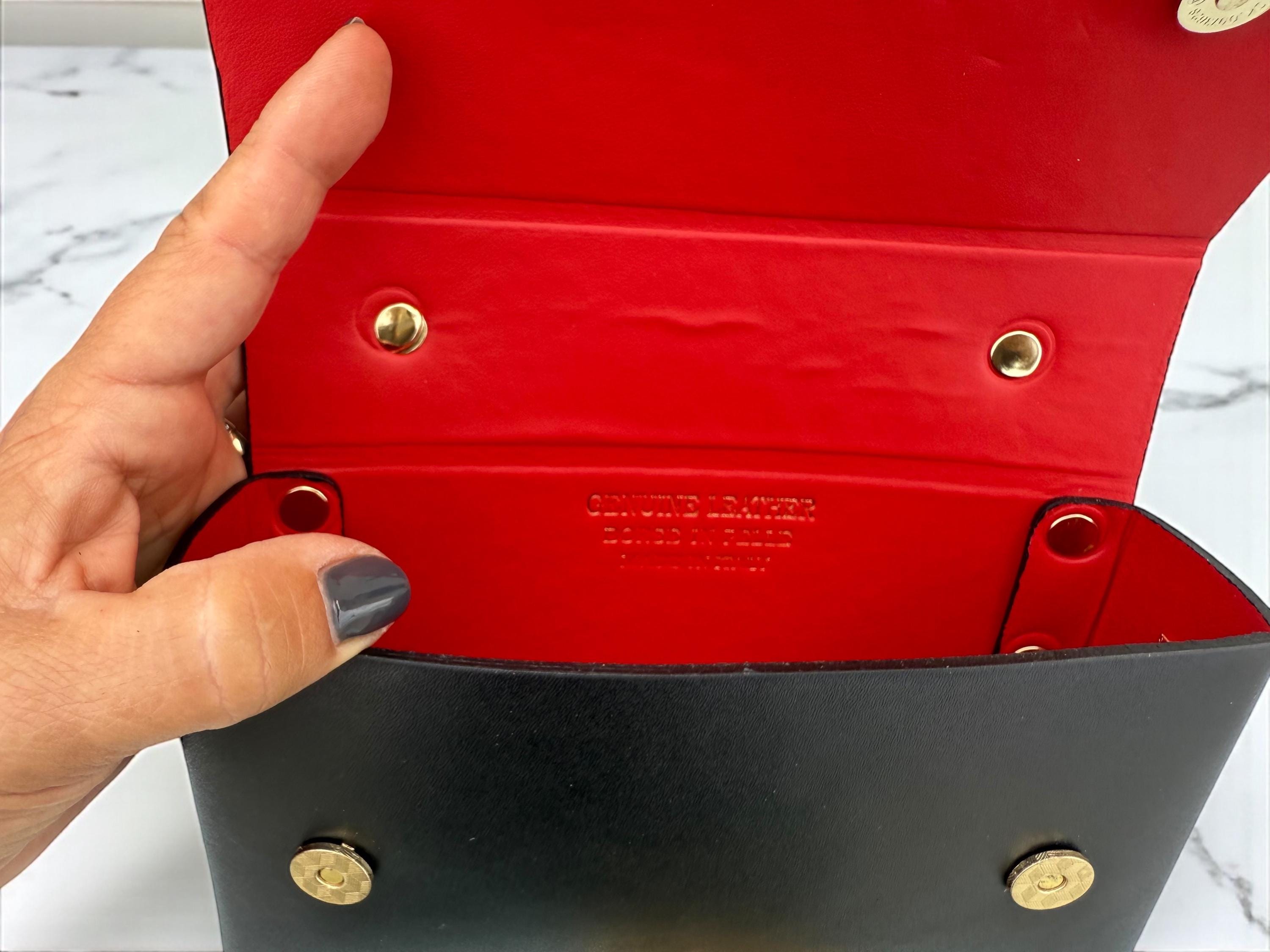 Leather Structured Mini Box Bag