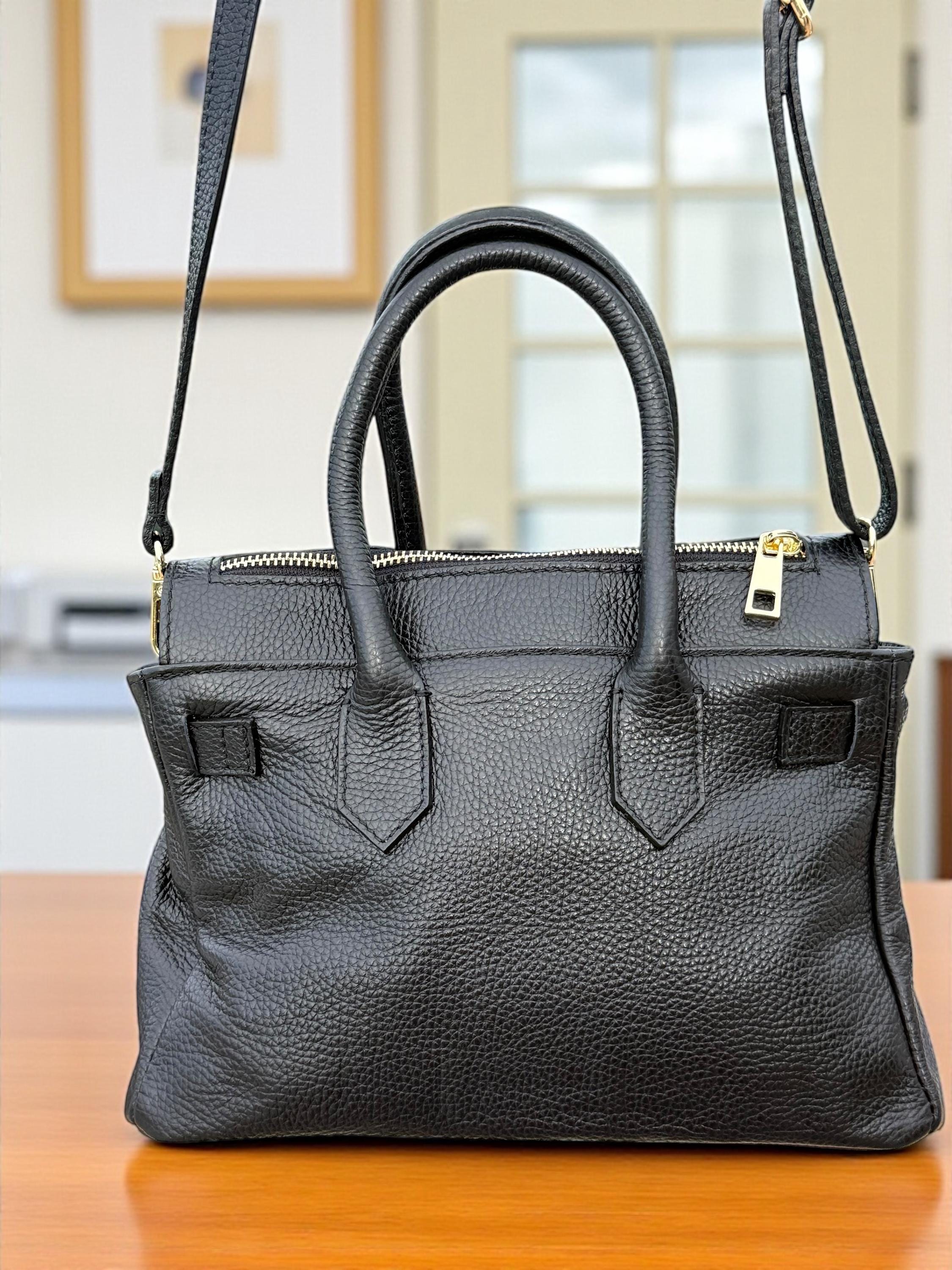 Back side pebbled leather back Paloma Palomo