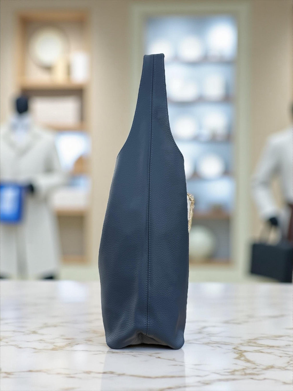 Black leather tote bag Paloma Palomo