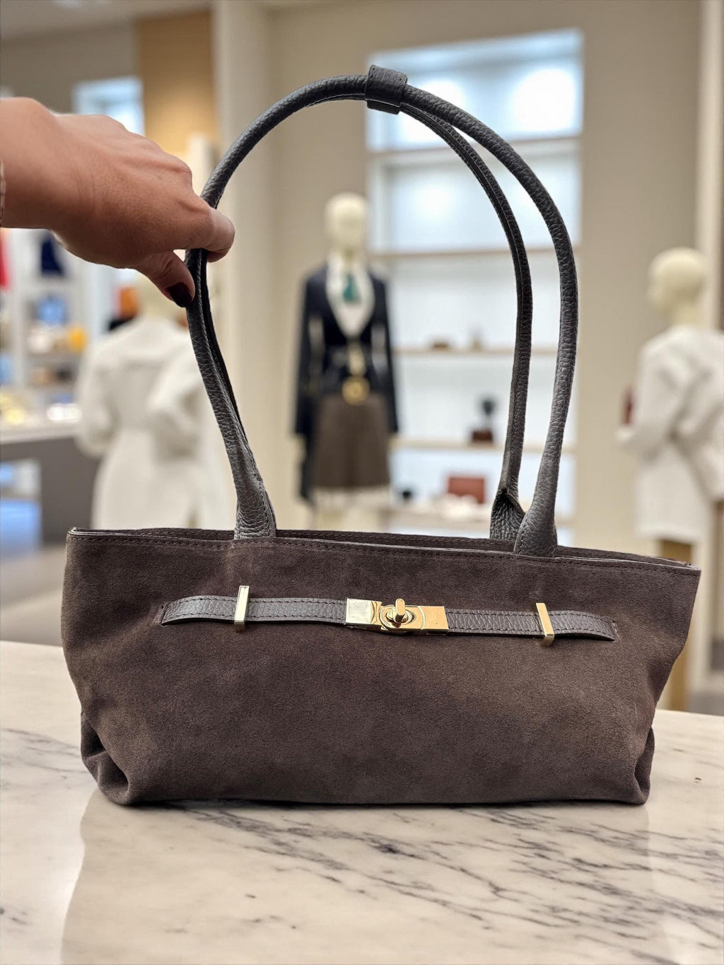 Elegant Suede Bag