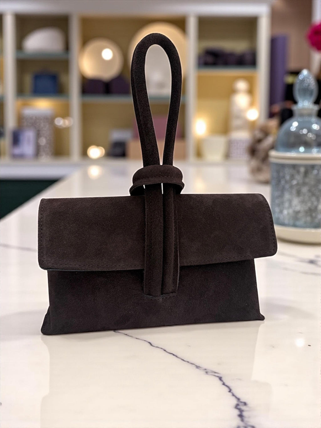 Evening suede handbag Paloma Palomo