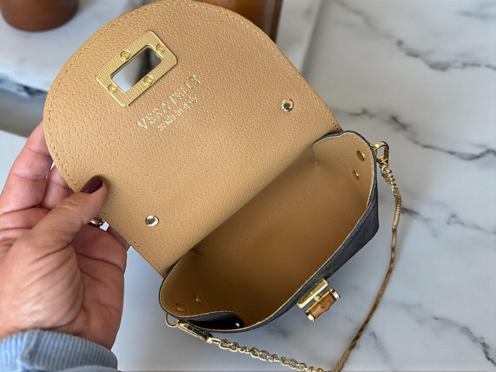 Genuine leather evening mini bag Paloma Paloma
