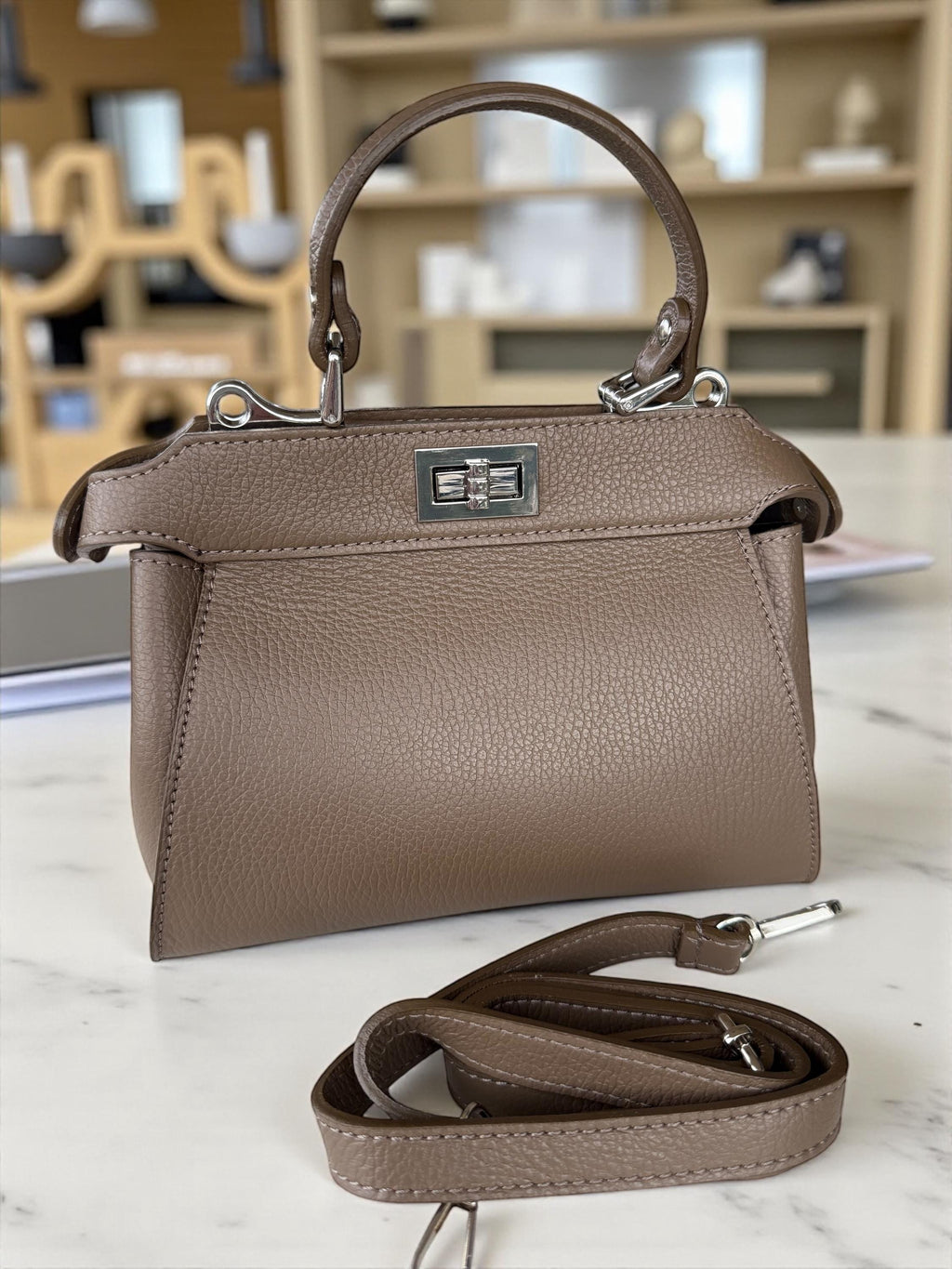 Italian leather bag